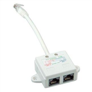 Value UTP CAT5 RJ45 Kombiner/Splitter (Version 2) - 0,15 m