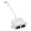 UTP CAT5 RJ45 Kombiner/Splitter (Version 2) - 0,15 m