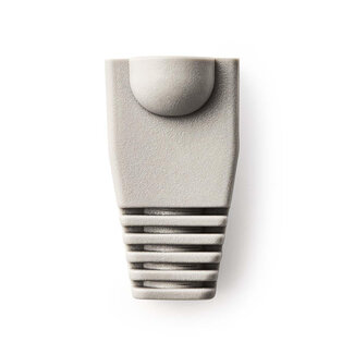 Nedis Netzwerksteckerhülle für RJ45 - Kabel bis 6 mm - 10 Stück / Grau