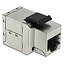 STP CAT6 Gigabit Keystone Modul RJ45 - RJ45 / Metall