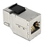 STP CAT6 Gigabit Keystone Modul RJ45 - RJ45 / Metall