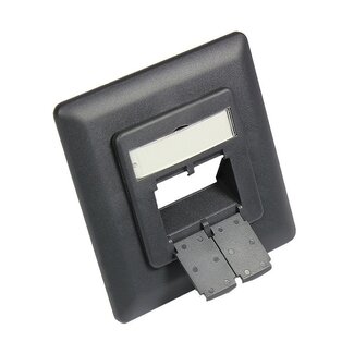 S-Impuls Abdeckplatte Steckdose Anthrazit