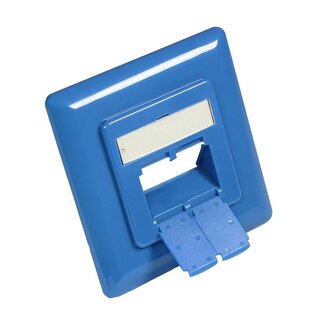 S-Impuls Abdeckplatte Steckdose / Blau