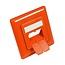 Abdeckplatte Steckdose / Orange