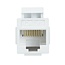 UTP CAT6 Gigabit Keystone Modul RJ45 - RJ45 - kompakt / weiß
