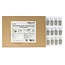 STP CAT6a 10G Keystone Modul RJ45 - LSA (werkzeuglos) - kompakt / Zinkdruckguss (24 Stück)