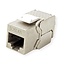 STP CAT6a 10-Gigabit Keystone Modul RJ45 - LSA (werkzeuglos) / Metall