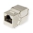 STP CAT6a 10-Gigabit Keystone Modul RJ45 - LSA (werkzeuglos) / Metall