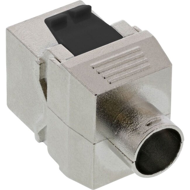 STP CAT8.1 Gigabit Keystone Modul RJ45 - LSA / gegossener Zink