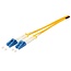 LC Duplex LWL-Patchkabel - Singlemode OS1/OS2 - Gelb - 2 Meter