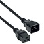 C19-C20 Stromkabel für UPS/PDU - 3x1,00mm² - Schwarz - 1,8 m