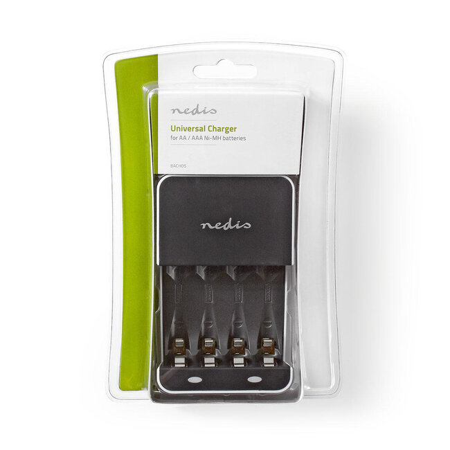 Nedis Batterielade für AA/AAA Akkus