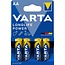 Varta AA (LR6) Longlife Power Batterien – 4 Stück im Blister