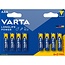 Varta AAA (LR03) Longlife Power Batterien - 8 Stück Blister