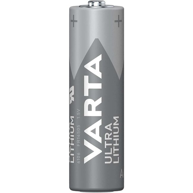 Varta AA (FR6) Ultra Lithium Batterien – 4 Stück im Blister