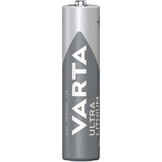 Varta AAA (FR03) Ultra Lithium Batterien – 2 Stück im Blister