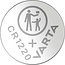 Varta CR1220 Lithium Knopfzelle / 1 Stück