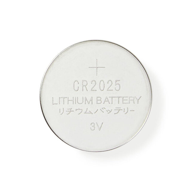 Nedis CR2025 Lithium Knopfzellen-Batterien / 5 Stück