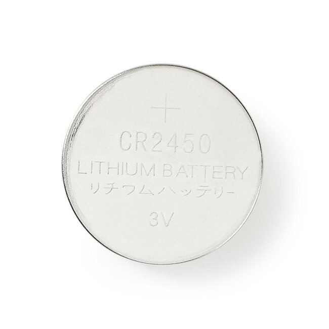 Nedis CR2450 Lithium Knopfzellen-Batterien / 5 Stück