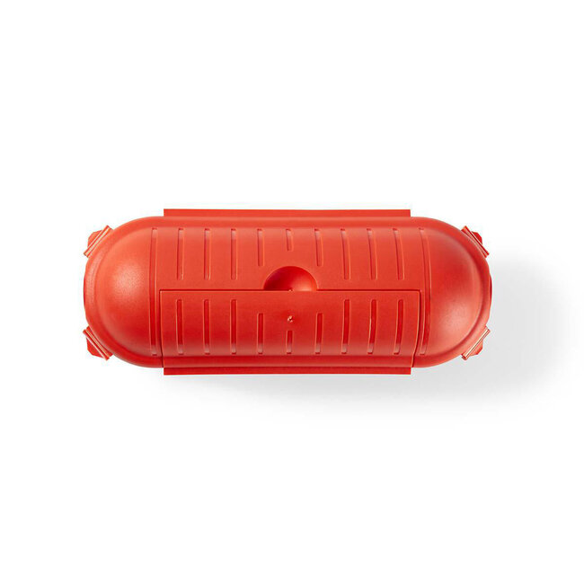 Steckdosenleiste für Außenbereich (IP44) / Orange