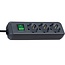 Brennenstuhl Eco-Line Steckdosenleiste 3-fach mit Schalter, 1,5 m, schwarz
