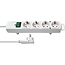 Brennenstuhl Comfort-Line Plus Steckdosenleiste 4-fach Weiß - 2 Meter