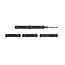 Bachmann Steckdosenleiste mit Wieland GST18® Installationsstecker, 5 Kontakte / Schwarz
