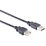 USB-A Verlängerungskabel | USB 2.0 | 2,5W | Schwarz | 5 Meter