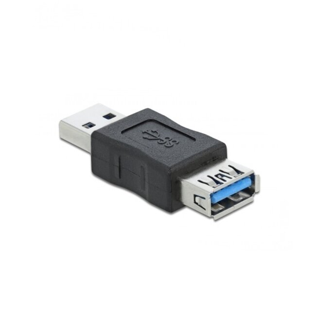 USB-A (m) - USB-A (w) Datenblocker USB 3.0 Schwarz
