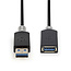 Nedis USB 3.0 Verlängerungskabel USB auf USB - 2 m - Schwarz - bis 2A