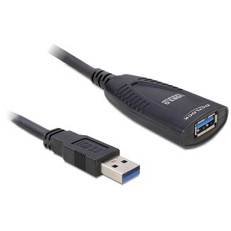 DeLOCK DeLOCK Aktives USB 3.0 Verlängerungskabel - 5 Meter - bis 0,9A