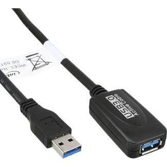 InLine InLine Aktives USB 3.0 Verlängerungskabel - 5 Meter - bis 0,9A