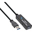 InLine USB 3.0 Aktive Verlängerungskabel mit externer Stromversorgung - 20m - bis 0,9A
