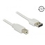 Easy USB-A auf USB-B Kabel - USB 2.0 - bis 2A / Weiß - 1 Meter