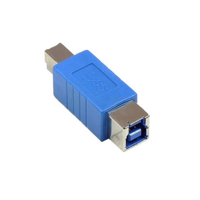 USB-B Portschutz USB 3.0 Blau