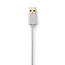 Nedis Premium USB-C auf USB-A Kabel - USB 2.0 - bis 2A - Aluminium - 2 Meter