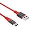 Orico USB-C auf USB-A Aramidfaser Kabel - bis 3A / Rot - 1 Meter