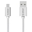 Orico USB Micro-B auf USB-A Kabel - USB 2.0 - bis 2A / Silber - 1 Meter