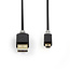 Nedis USB Mini B auf USB-A Kabel - USB 2.0 - 2A - Schwarz - 2 Meter