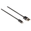 8-Pin Lightning auf USB-A Kabel - USB 2.0 - bis 2,4A / Schwarz - 0,5 m