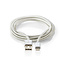 Nedis Premium 8-Pin Lightning auf USB-A Kabel - USB 2.0 - bis 3A - Aluminium - 3 Meter