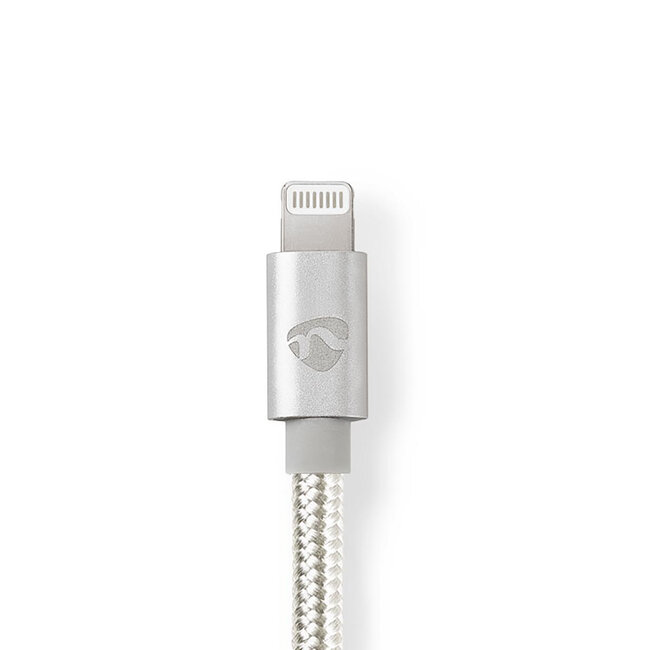 Nedis Premium 8-Pin Lightning auf USB-C Kabel - USB 2.0 - 20V/3A - Aluminium - 1 Meter