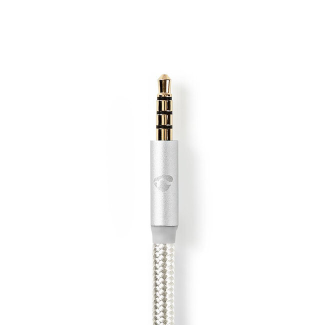 Nedis Premium USB-C auf 3,5mm Klinke Audiokabel – aktiv, Aluminium – 1 Meter