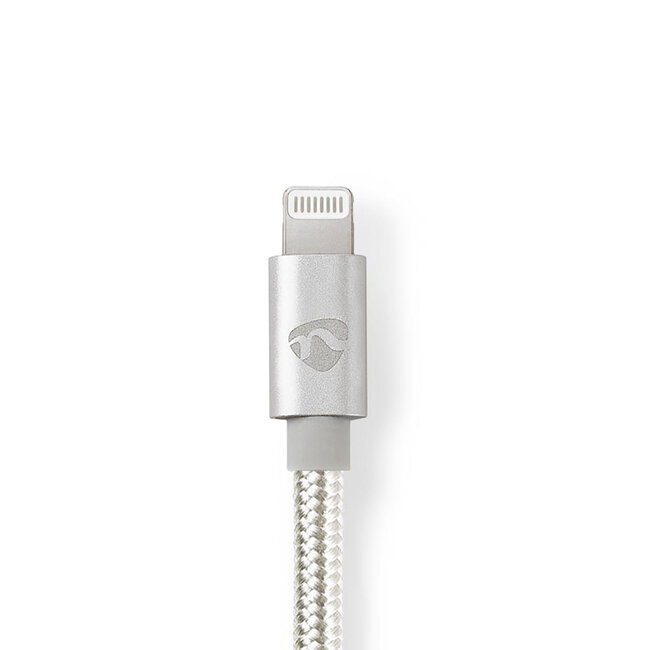 Nedis Premium 8-Pin Lightning auf 3,5mm Klinke Audiokabel Aluminium - 1 Meter