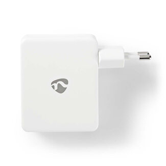 Nedis Nedis USB-Heimladegerät 4 Ports - 4,8A / Weiß