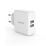 Orico USB Heimladegerät mit 2 Ports - Smart IC - 3A / Weiß