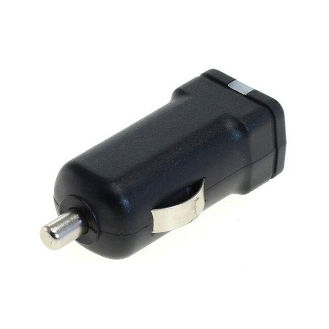 USB Auto-Ladegerät mit 1 Port - Smart IC - 3A / Schwarz
