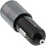 InLine Kfz-Ladegerät mit 1 USB-C & 1 USB-A - Quick Charge 3.0 - 6A / Silber