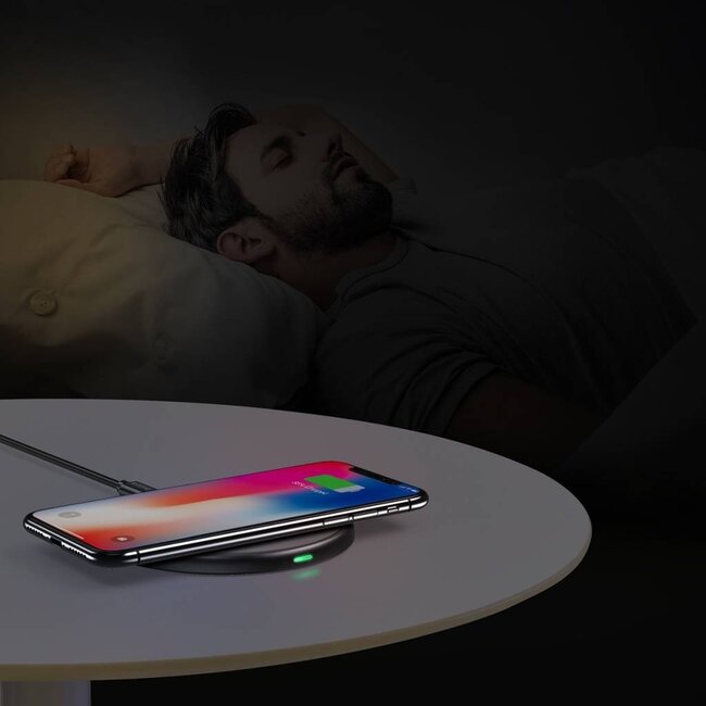 Choetech Schnellladegerät kabellos mit Qi-Technologie - 2A/10W, schwarz