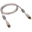 Premium FireWire 400 Kabel 4-Pin zu 4-Pin Transparent 5 Meter